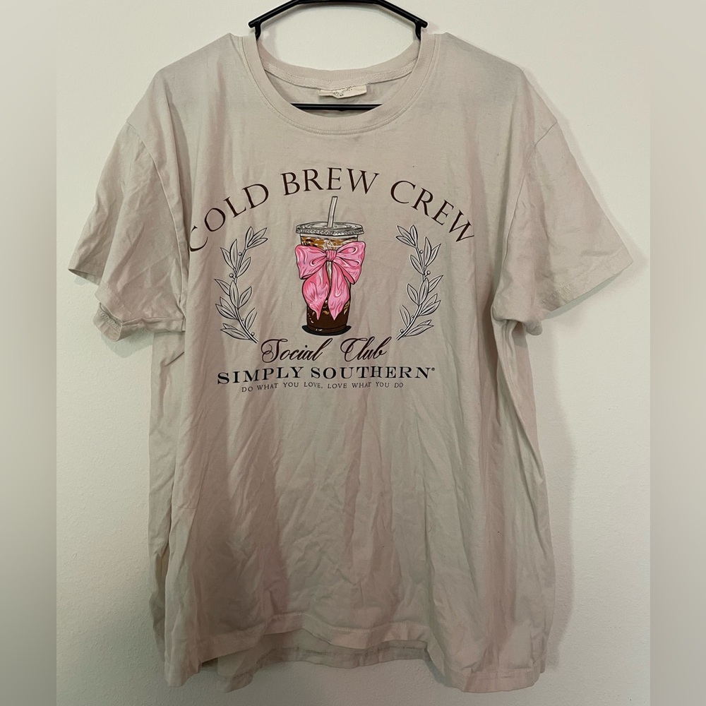 SOLD! Simply Southern Coffee T-Shirt